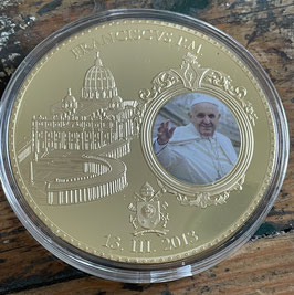 Médaille de table FRANCISCVS P.M 2013