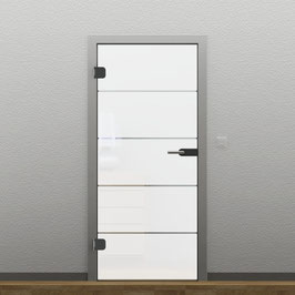 Glastür - ESG 8 mm, Siebdruck (Motiv-2)