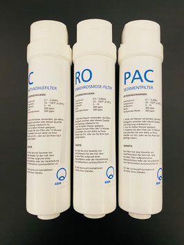 W Vision PRO Filter Set inkl. RO Membrane
