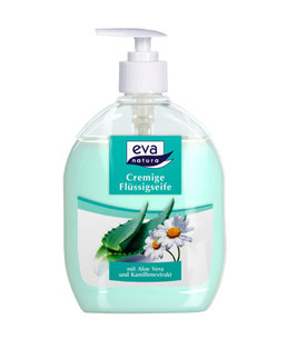 Cremige Flüssigseife angereichert mit Aloe Vera & Kamille- 500ml