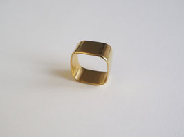 ring square gold