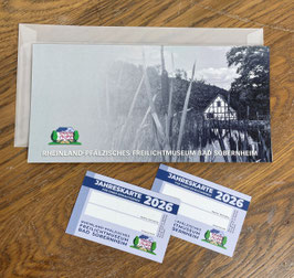 Jahreskarte Duo 2026 als Geschenk