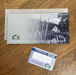 Jahreskarte 2026 als Geschenk