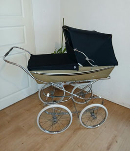 Silver Cross Nostalgie Kinderwagen 70er Retro Vintage mit neuen Reifen!