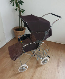 Silver Cross Nostalgie Sportwagen Buggy braun 70er Vintage Retro aus England