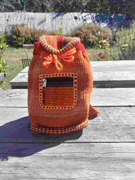 Sac Orange Ethiopien en laine