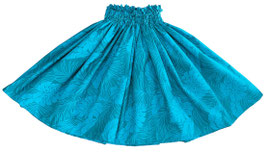 【216-0177】Single Pa'u Skirt (Teal)