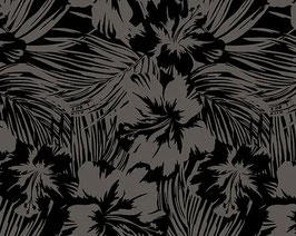 【291-0135】Poly Cotton Fabric (Black/Gray)