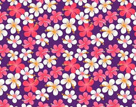 【291-0154】Poly Cotton Fabric (Purple)