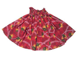 【216-0011】SALE Single Pau Skirt (Red)