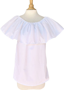 【212-0038】Frill Pa'u Blouse (Snow White)