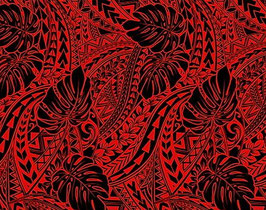 【691-0403】Poly Cotton Fabric (Red)