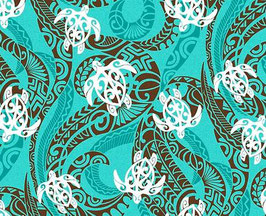 【291-0121】Poly Cotton Fabric (Teal)