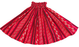 【216-0185】Single Pa'u Skirt (Red)
