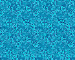 【291-0224】Poly Cotton Fabric (Blue)