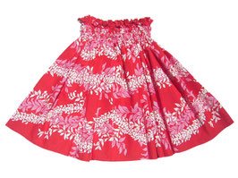 【216-0006】SALE  Single Pau Skirt (Red)