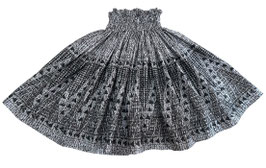 【216-0183】Single Pa'u Skirt (Gray)