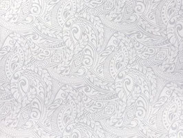 【281-0354】Poly Cotton Fabric (White/White)