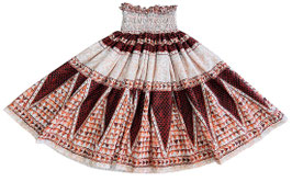 【216-0182】Single Pa'u Skirt (Rust)
