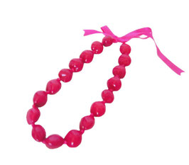【276-0038】Kukui Choker (Hot Pink)
