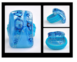 Anillos cuadrados/Square shape rings