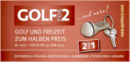 GOLF for 2 - Ausgabe 2025-2027