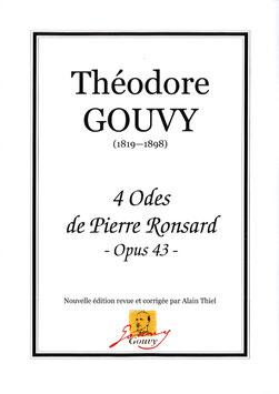 4 Odes de Pierre Ronsard, Op. 43, à Monsieur JB Laurens - Théodore Gouvy