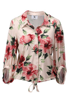 K-design blouse C209 P082 - luchtige blouse met print