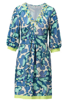 K-design jurk C107 p120 - elegante zomerjurk met print