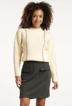 Smashed Lemon top 25518 off white-grey