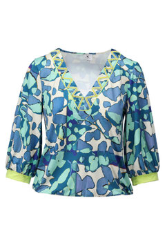 K-design top C109 P120 - luchtige top met print