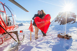 Romantikflug Gletscher ab Lauterbrunnen mit Übernachtung Grand Hotel Spa VICTORIA-JUNGFRAU