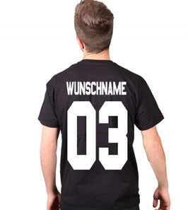 "WUNSCHNAME & WUNSCHZAHL" FÜR HERREN