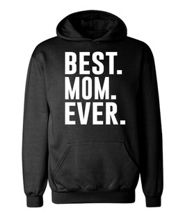 Kapuzenpullover "Best Mom" für Damen