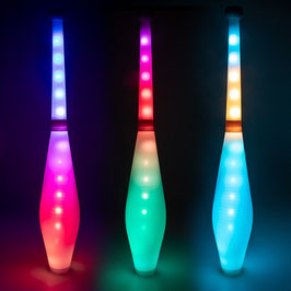 LED Jonglierkeule 3er-Set, wiederaufladbar