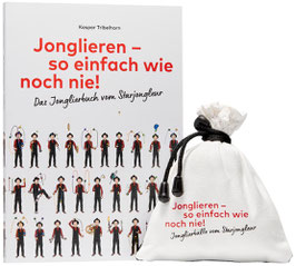 Buch und gute Jonglierbälle im Set