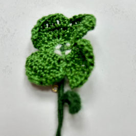 Häkelblume (grün)