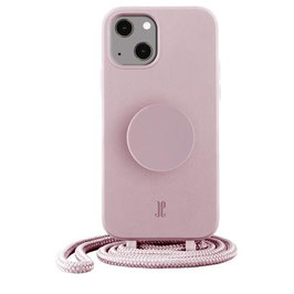 COVER IPH13P POPGRIP RO JUST ELEGANCE PopGrip iPhone 13 Pro Rose Breath Necklace Cover Popskets