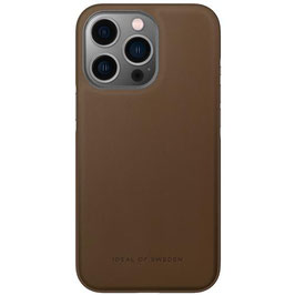 COVER IPH13P INTENSE BROWN IDEAL OF SWEDEN iPhone 13 Pro  Designer Hard-Cover Intense Brown