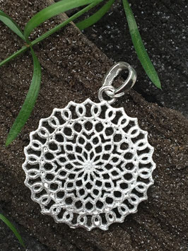 Anhänger 'Mandala Medallion' 925 Sterlingsilber AHS 029