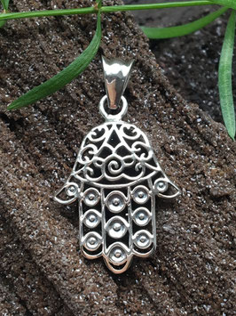 Anhänger 'Hand der Fatima' 925 Sterlingsilber AHS 015