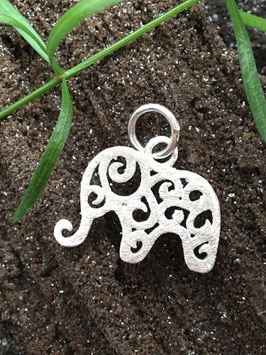 Anhänger 'Elefant' 925 Sterlingsilber AHS 042