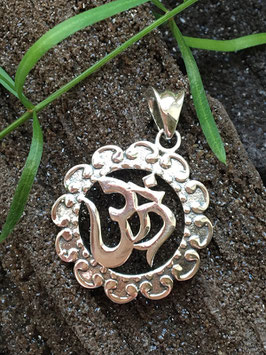 'Ohm' Anhänger, 925 Sterlingsilber AHS 048