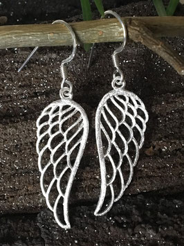 Ohrringe 'Engelsflügel', 925 Sterlingsilber OR 037