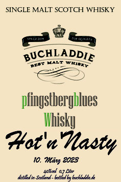 Pfingstbergblues-Whisky Hot'n'Nasty