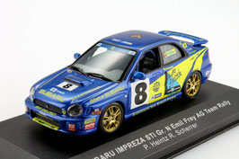 Subaru Impreza STi #8 Team Emil Frey AG Rally 2002 R. Heintz / R. Scherrer