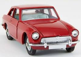 MG B GT Coupé 1965-1980 RHD dunkelrot