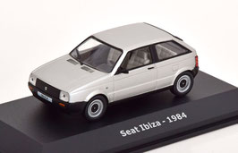 Seat Ibiza I 3-Türer Phase I 1984-1988 silber met. / schwarz