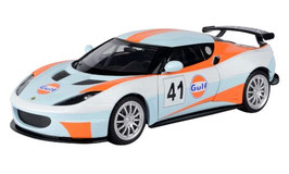 Lotus Evora GT4 seit 2020 #41 "Gulf hellblau / orange / Decor