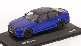 BMW M5 Limousine G90 seit 2025 Marina Bay blau met. /schwarz